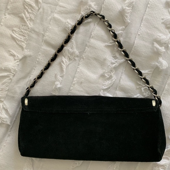 Banana Republic Suede Evening Bag - Picture 2 of 3